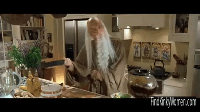 What would you do if you came home one day and found a homeless guy cooking a full on spaghetti meal for himself in your kitchen?