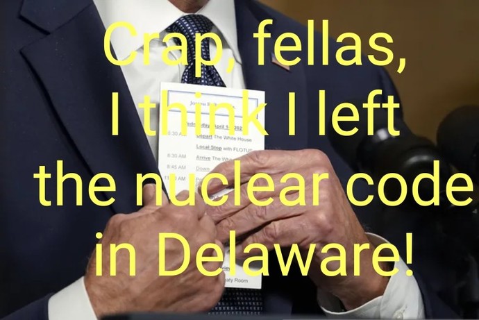 Russia launches 1000 ICBM's at US , would Biden launch Nukes back at Russia?