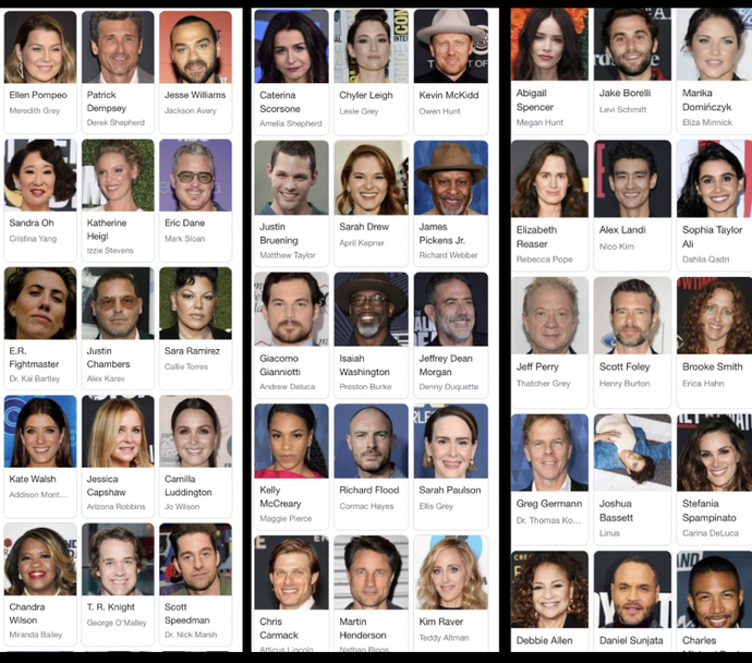 Here’s a majority of characters that you can choose from