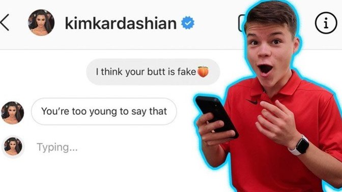 Have you ever gotten a like or comment from a famous person on Facebook or Instagram?