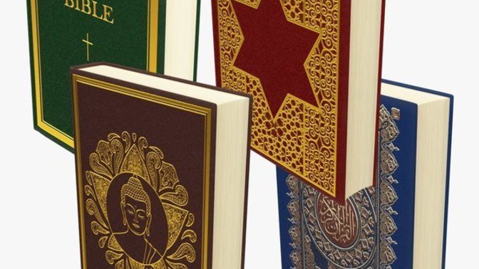 Should religious books be banned from all public school libraries if so why?