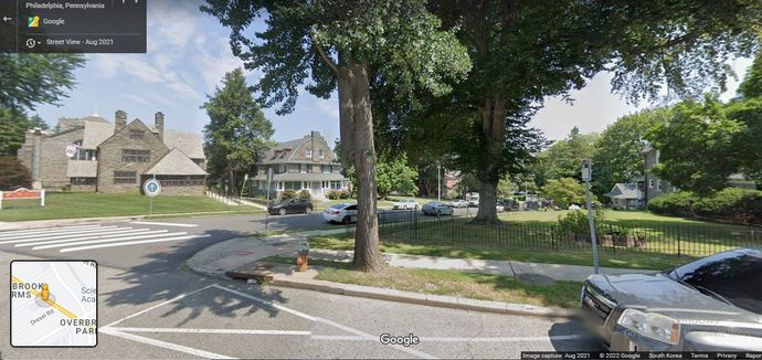 You go just six blocks north however, to 63rd & Lancaster, and you get half a million dollar suburban homes.