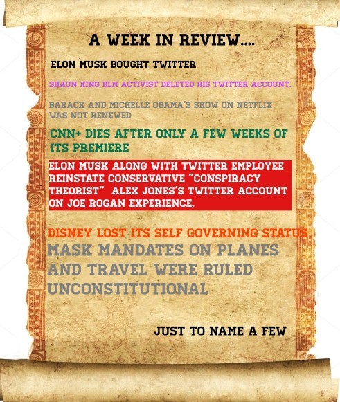 Can anyone remember a better week as far as positive events that passed week?