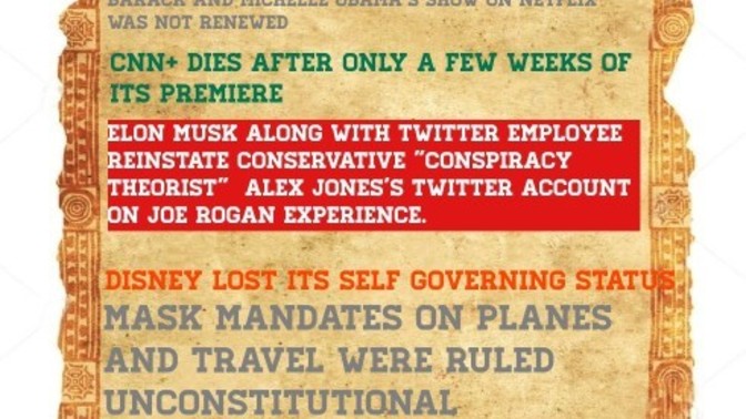 Can anyone remember a better week as far as positive events that passed week?