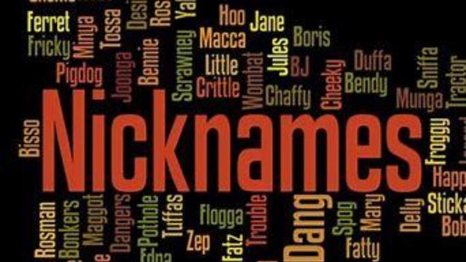 What was your nickname (s) as a child? And why?