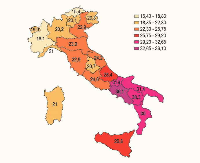 Obesity in minors 6-17
