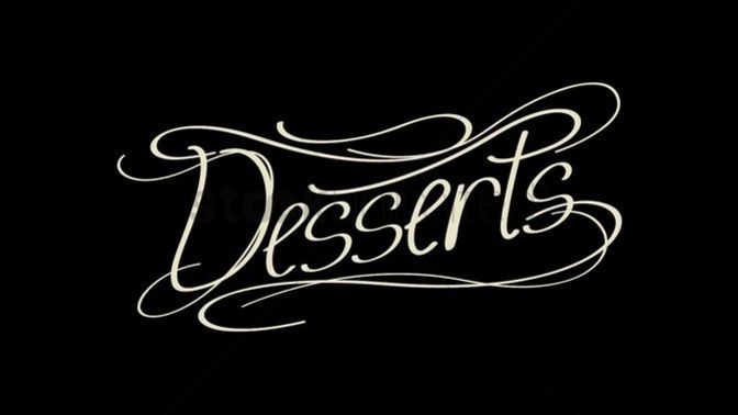 When you think dessert what TYPE do you think of first?