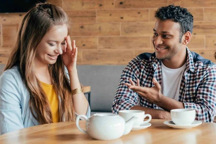 If a girl seems anxious and jumpy when you talk to her , does that mean you make her uncomfortable?