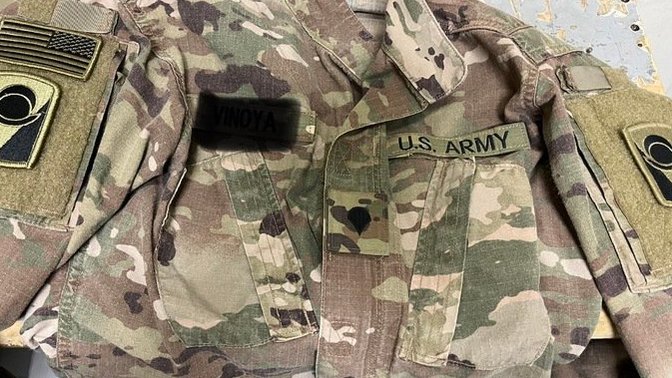 Anyone in the military have a combat deployment patch?