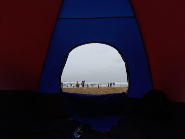 When you go camping, what do you use for shelter?