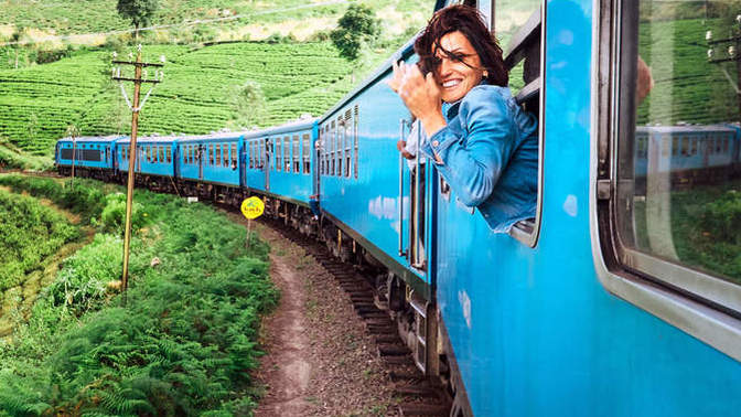 Have you ever traveled via train?