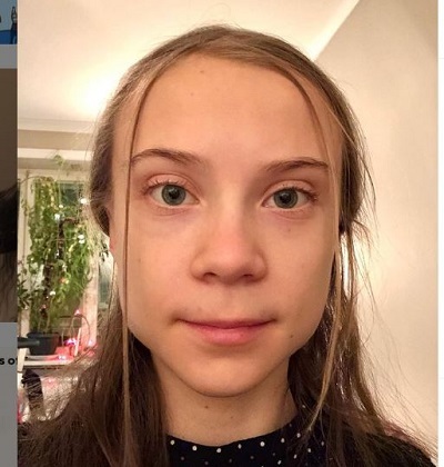 There is something strange about her face!