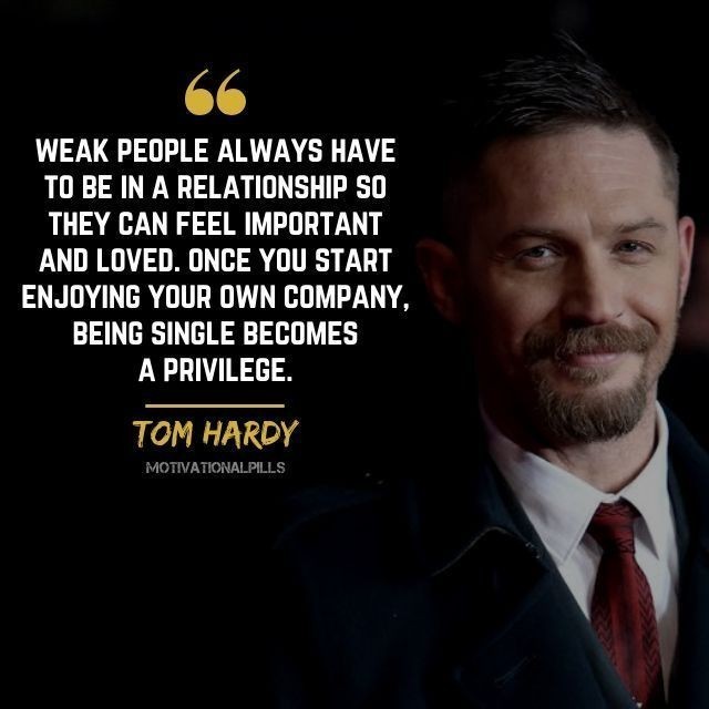 Gagers is it true that weak people always have to be in relationship. ? If youre in relationship that means youre weak?