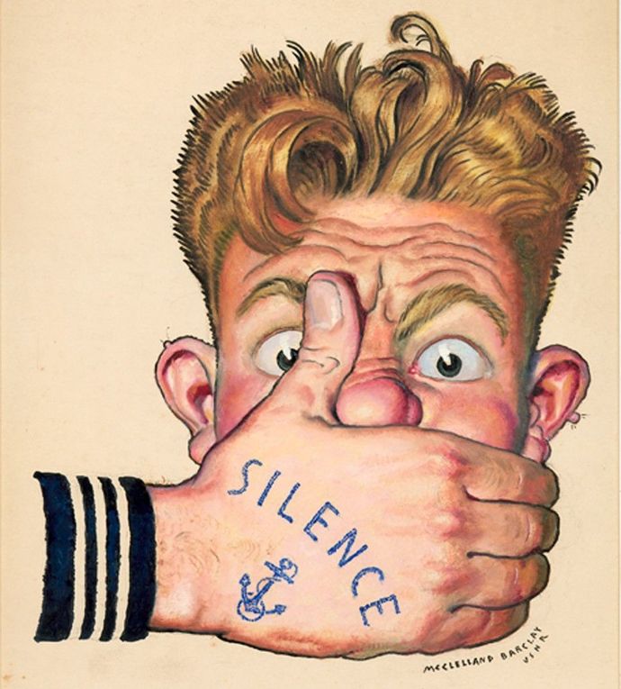 Loose lips sink ships?