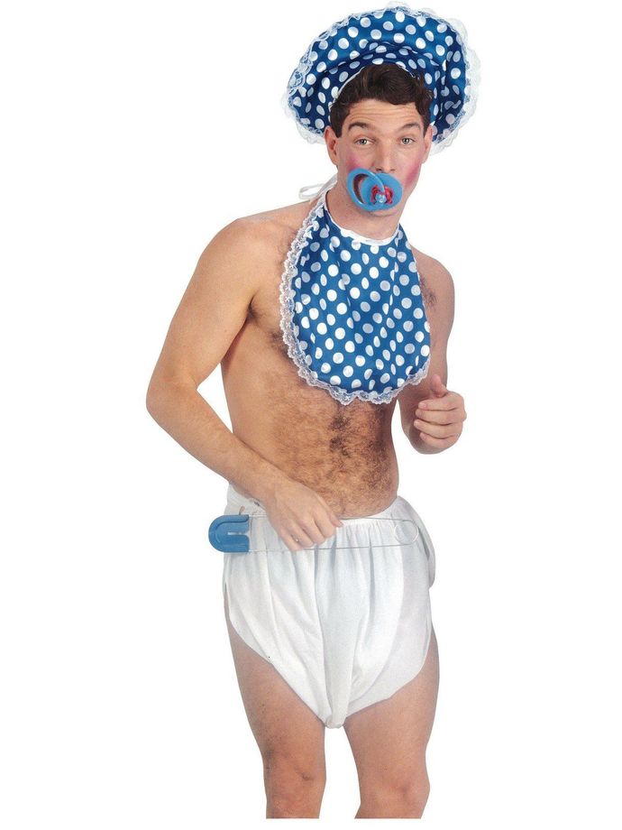 Guys what do you think of your girlfriend dressing you up like a baby?