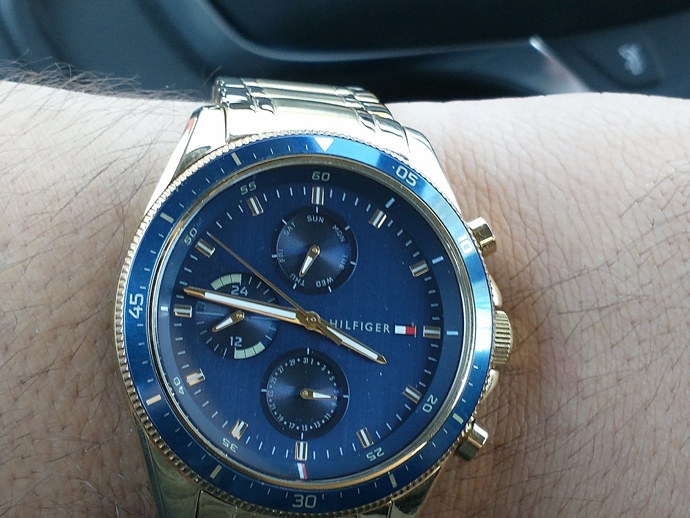 What do you think of the wedding band and watch my fiance got me?
