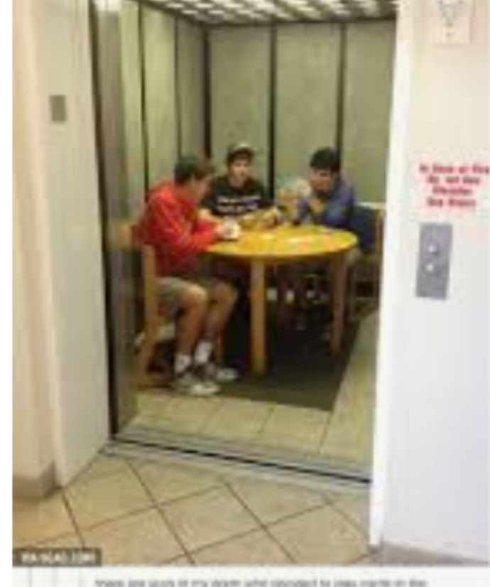 Have you ever had a funny elevator experience?