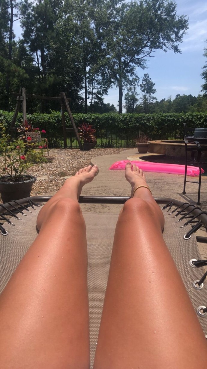 Does a glimpse of smooth skinned womens legs appeal you?