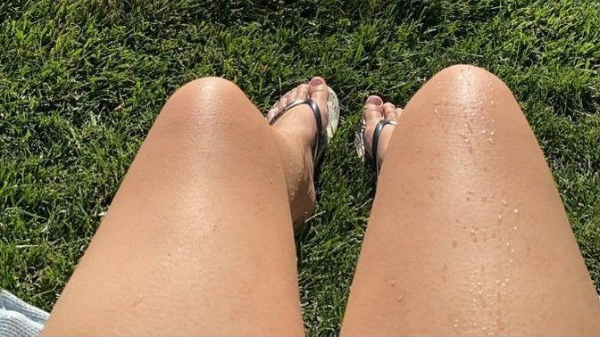 Does a glimpse of smooth skinned women's legs appeal you?