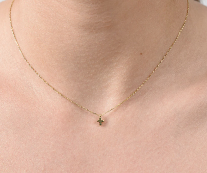Which piece looks best for daily wear as a Christian motive jewerly?