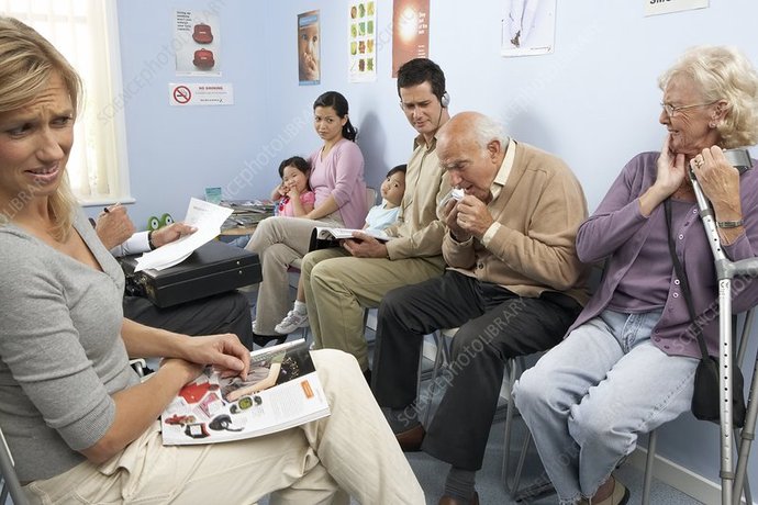 Beside being sick or hurt whats the next worst part of visiting the ER?