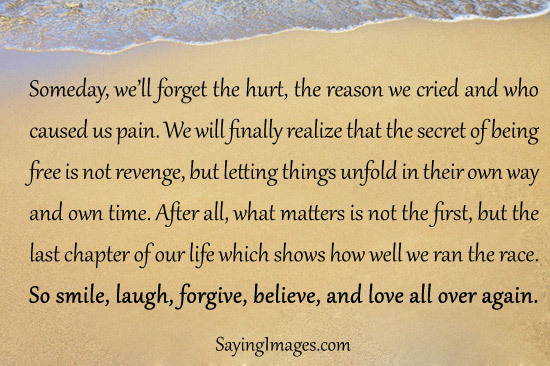 Should I forgive someone I have know since 1st grade even though she made a rude joke about my sister dyng while she was sick in the hospital?