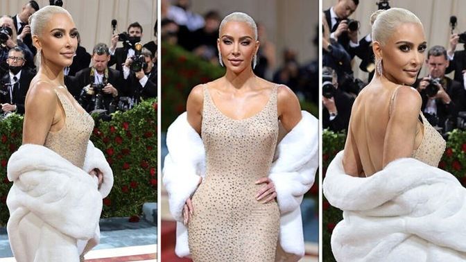 What did you think of Kim Kardashian wearing Marilyn Monroe's Dress at the Met Gala?