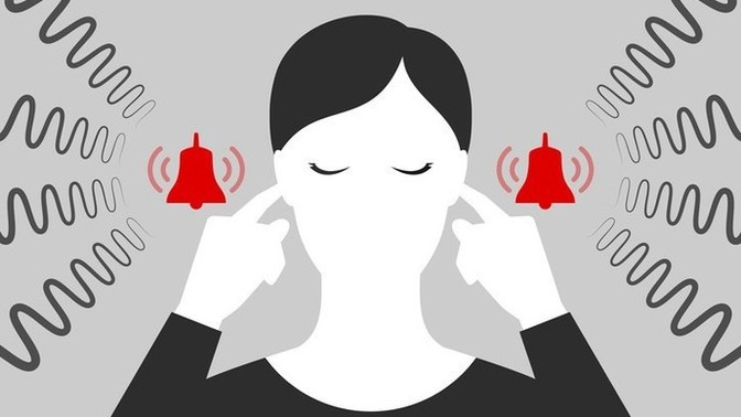 How many of you have tinnitus (ringing in the ear)?
