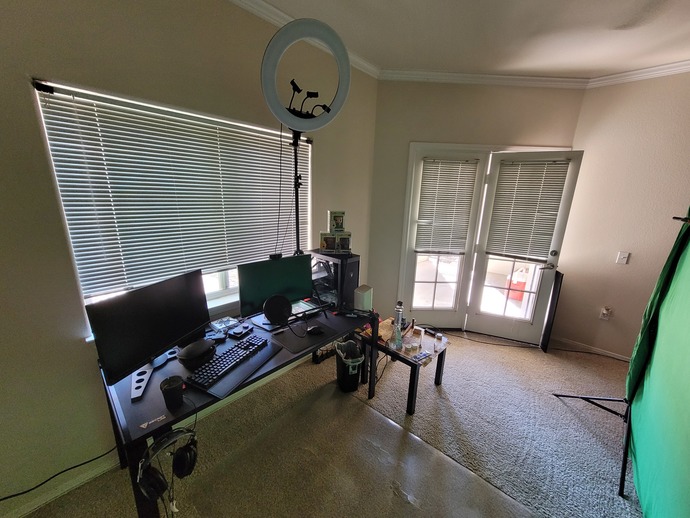 Gaming area (Gamer Girl) 🤓🎮 With Green Screen