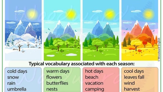 What is your LEAST and MOST favorite season and why?