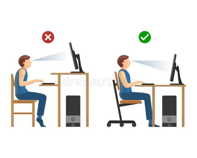 How do you deal with shoulder pain from work computer chair?