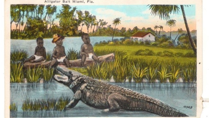 Were black children really used as alligator bait in the American South?