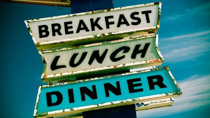 Do you eat three square meals a day?