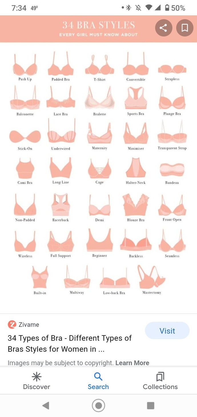 What type of bra do you prefer?