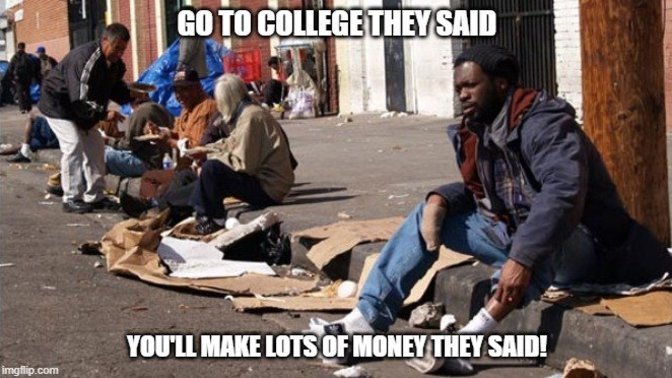 Do you have student loans? Do you think going to college was worth it?