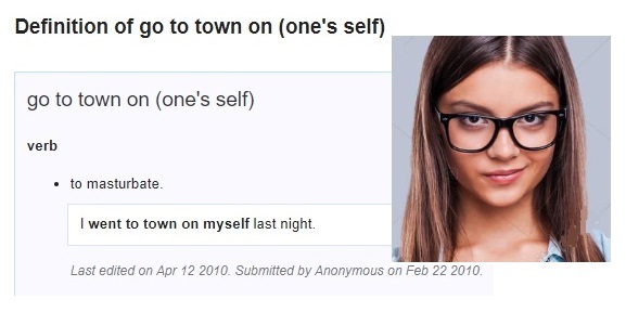 What does it mean if someone says they Went to Town?