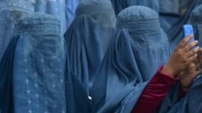 The damn backwards retarded Taliban at it again sending a decree that women must cover from head to toe?