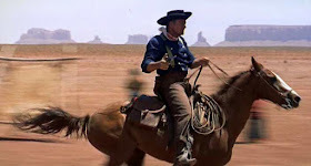 Picture of John Wayne in “The Searchers” - from article below