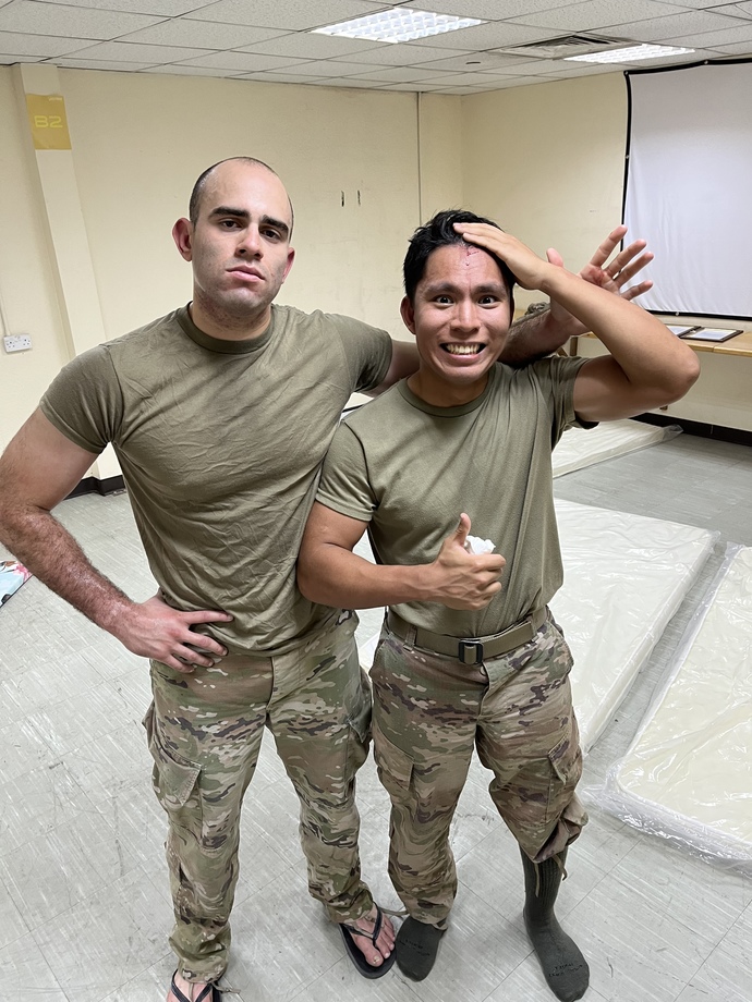 Look at my goober-looking ass haha
