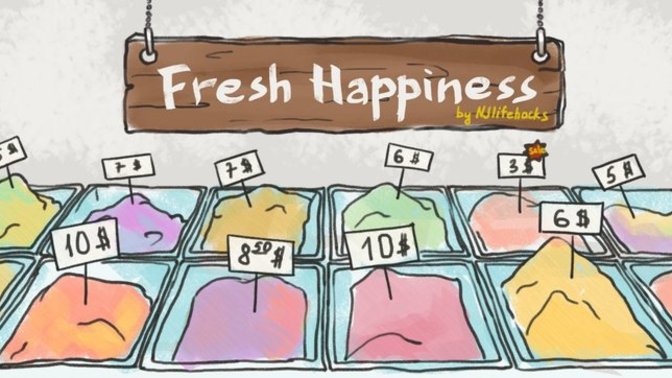 Do you see the difference between money and happiness?