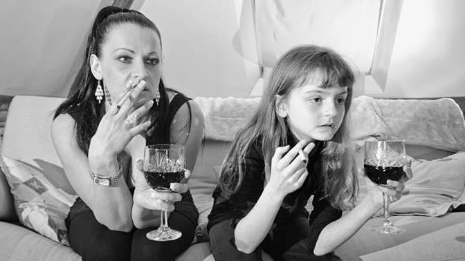 Is it wrong for a mother to smoke before, during, and after a pregnancy?