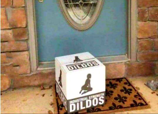 Where does the postman leave your parcels?