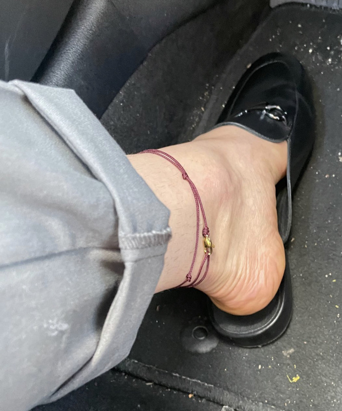 Girls - would you assume a guy is gay if you looked at his feet and this is what he’s wearing?