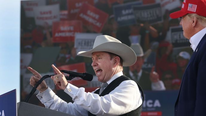 Do you know what Trump's record is endorsing Candidates?