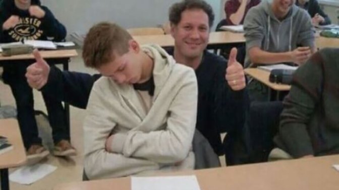 Have you ever fallen asleep in class?