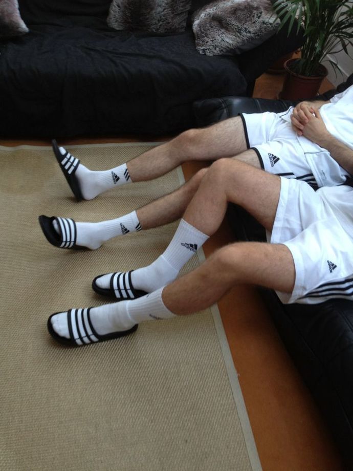 Socks with sandals. Approve or disapprove?