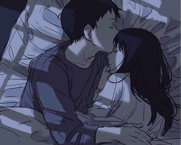 When you go to bed after an argument with your SO, which do you normally do?