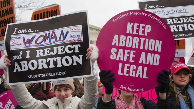 Does the difference of view on abortion affect on the relationship between a pro life woman and a pro choice man?