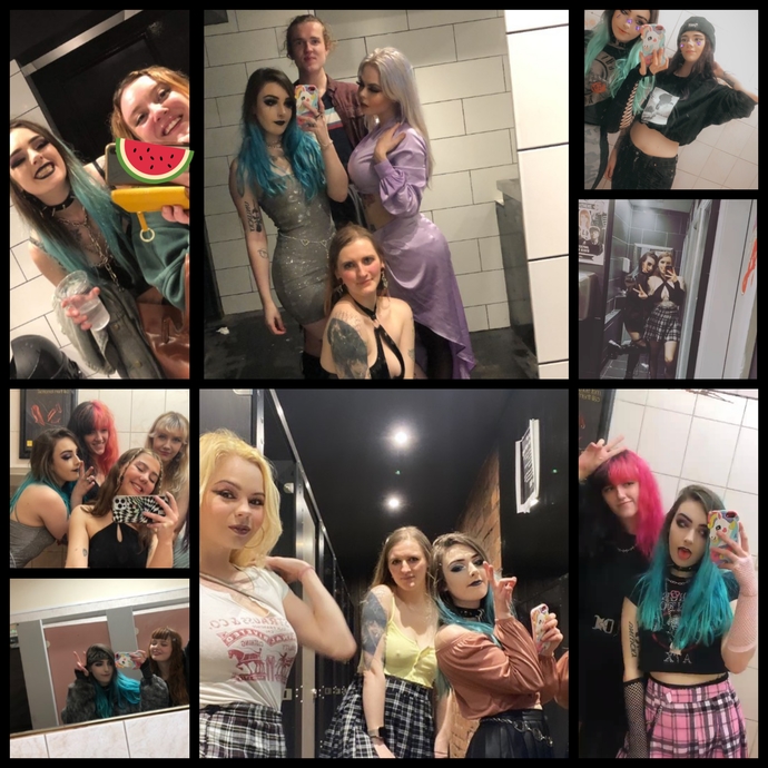 Girls, what type of stuff goes on when your (your own) group of girls go to the restroom together?