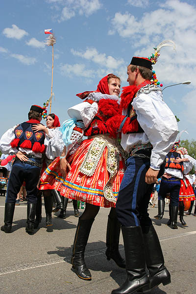 Traditional Bohemian/Czech wear.